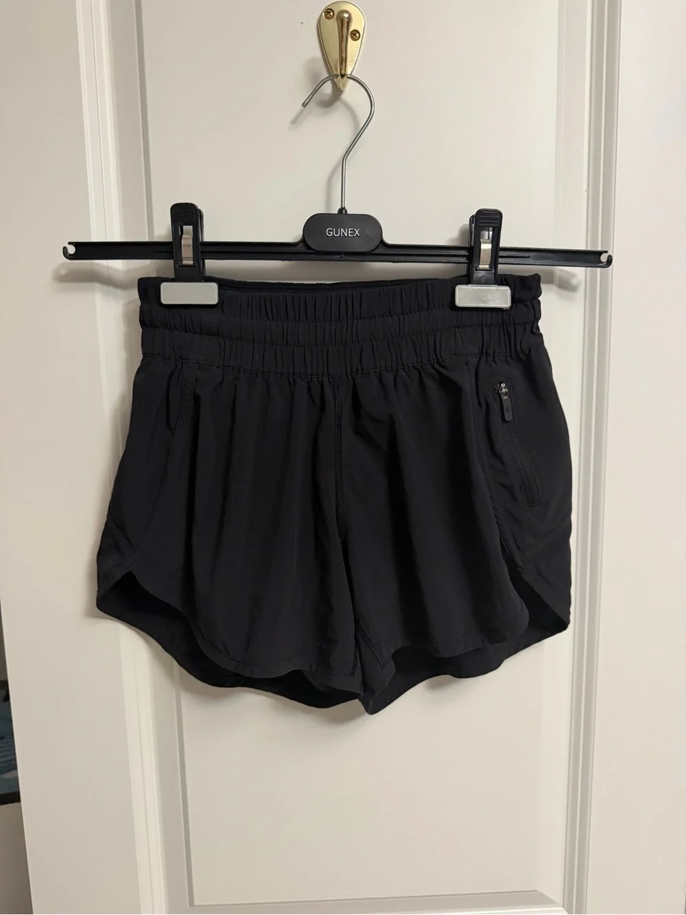 Lulu Lemon Black Athletic Running Shorts - Lightweight Performance